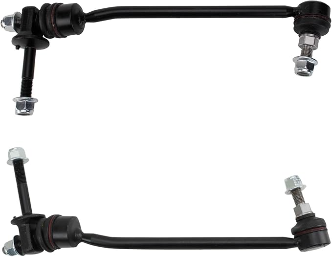 TRQ Front Sway Bar Link Set Compatible with 2015-2021 Mercedes-Benz