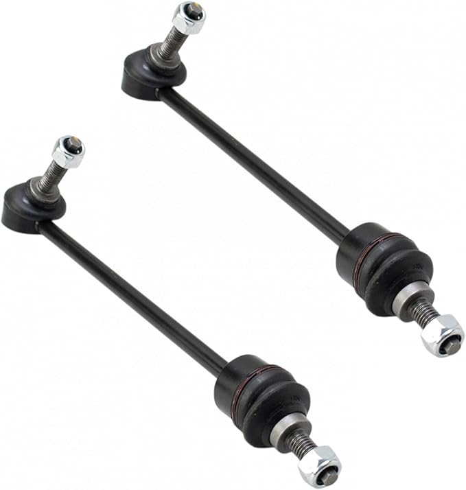 TRQ Front Driver and Passenger Side Sway Bar Link Set Compatible with 2005-2009 Land Rover LR3 2010-2016 LR4