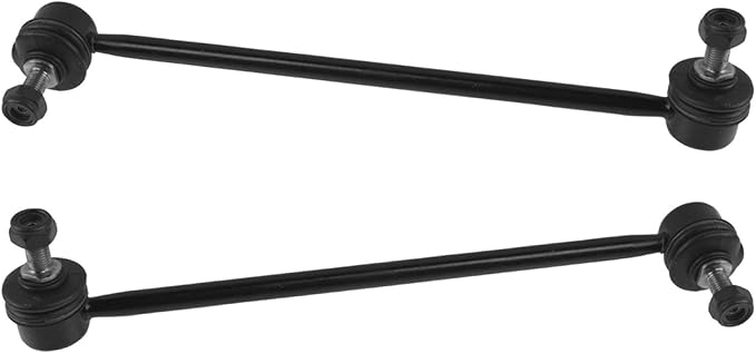 TRQ Front Sway Bar Stabilizer Link Set Compatible with 2006-2011 Hyundai Accent Kia Rio Rio5