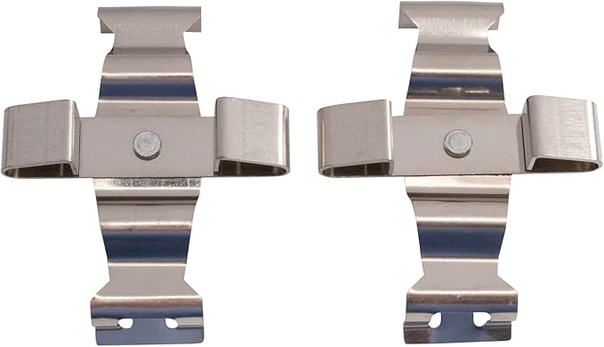TRQ Rear Brake Pads Ceramic Hardware Wear Sensor Compatible with 2016-2019 Cadillac ATS 2016-2020 Chevrolet Camaro 2014-2019 Corvette