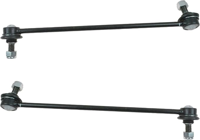 TRQ Front Driver and Passenger Side Sway Bar Link Set 2 Piece Compatible with 2007-2012 Hyundai Santa Fe 2007-2012 Veracruz 2011-2013 Kia Sorento