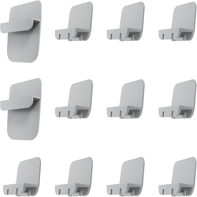 Wigoo 2025 Upgrade Tesla Model Y & Model 3 Sunshade Roof Clip Accessories for a on Tesla Model Y 2020–2026 and Model 3 2020–2026, Gray