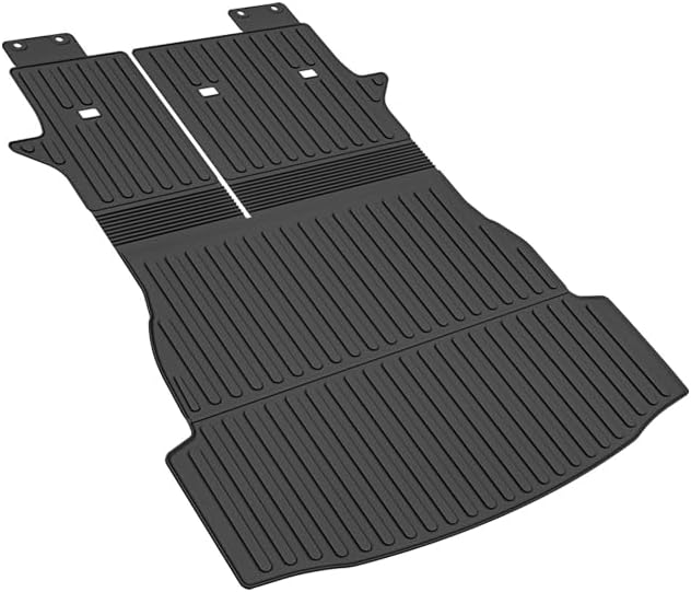 Cargo Mat with Backrest Mat 2-in-1 for Toyota RAV4 2019-2025 Accessories, All Weather TPE Trunk Cargo Liner with Seat Back Mat (Trunk Mat with Backrest Mat)