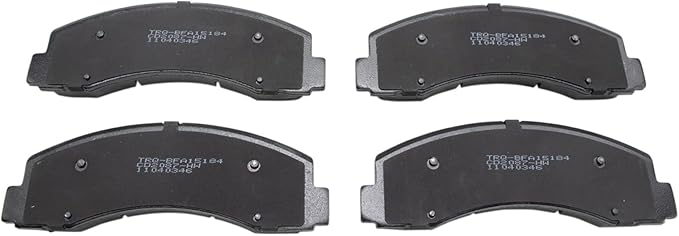TRQ Front Brake Pads Ceramic Compatible with 2018-2021 Ford Expedition 2018-2020 F-150 2018-2022 Lincoln Navigator