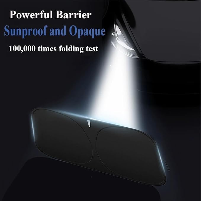 Windshield Sun Shade Compatible with BMW X3 2025 2024 2023 2022 2021 2020 2019 2018