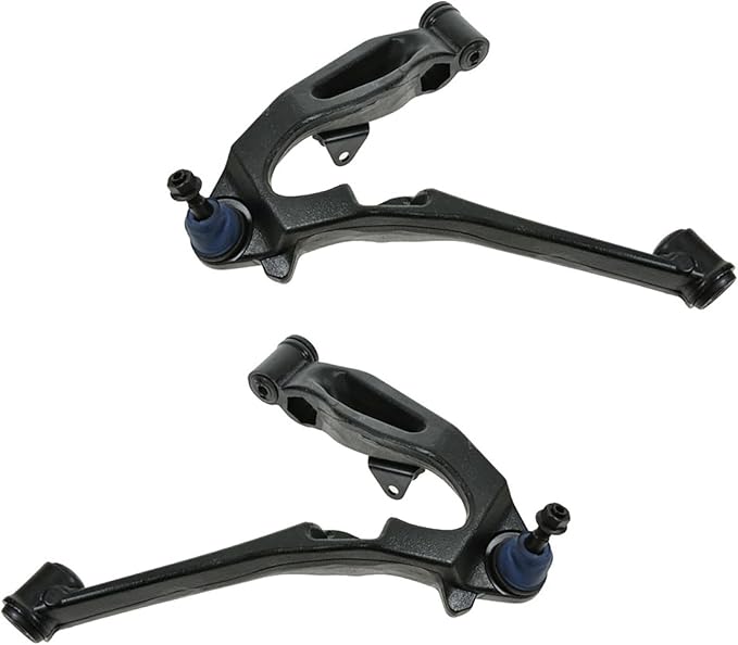 TRQ Front Lower Control Arm with Ball Joint Set Compatible with 99-13 Chevrolet GMC 03-09 Hummer