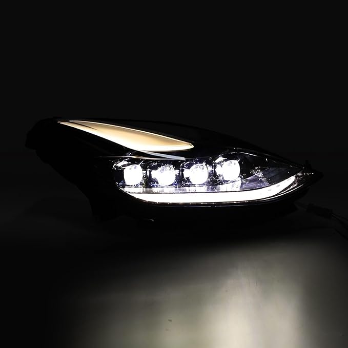 Alpha-Black Nova-Series LED Projectors for Tesla Model 3 (2017-2023) & Model Y (2020-2024) by AlphaRex