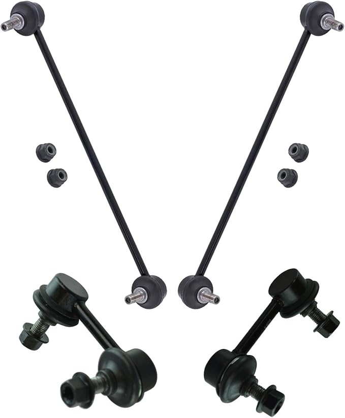 TRQ Sway Bar Stabilizer Link Set Front & Rear Compatible with 13-14 Fit
