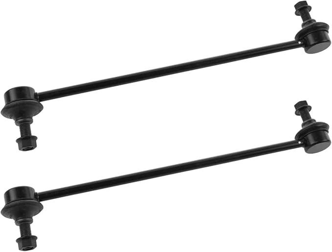 TRQ Front Driver and Passenger Side Sway Bar Link Set 2 Piece Compatible with 13-19 Ford Escape 12-18 Focus 10-13 Mazda 3 15-22 Transit Connect 15-19 Lincoln MKC 13-18 C-Max 04-11 Volvo S40 06-13 C70