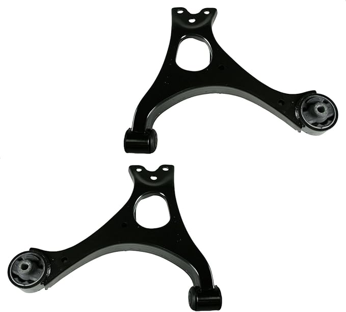 TRQ Control Arm Front Lower Set Driver and Passenger Side 2 Pieces Compatible with 2006-2011 Honda Civic