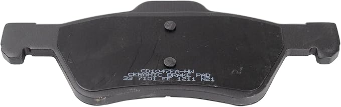 TRQ Front Brake Pads Ceramic Compatible with 2011-2012 Ford Escape 2011 Mercury Mariner