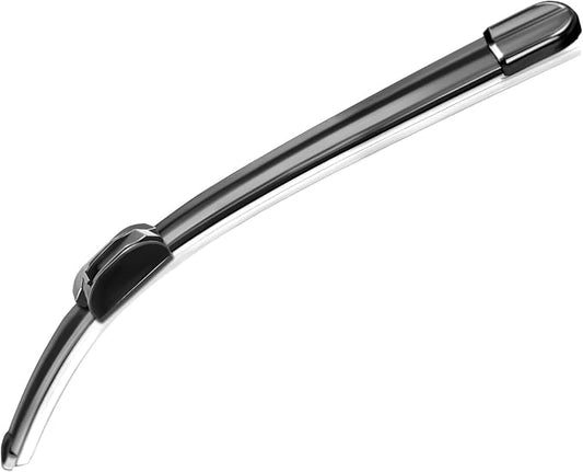 Universal J/U Hook Wiper Blades, 22'' Windshield Wipers (1 Pack), Automotive Replacement Front Windshield Wiper Blades for Renault/Buick/Toyota/Ford/Chrysler/Cadillac/Lincoln