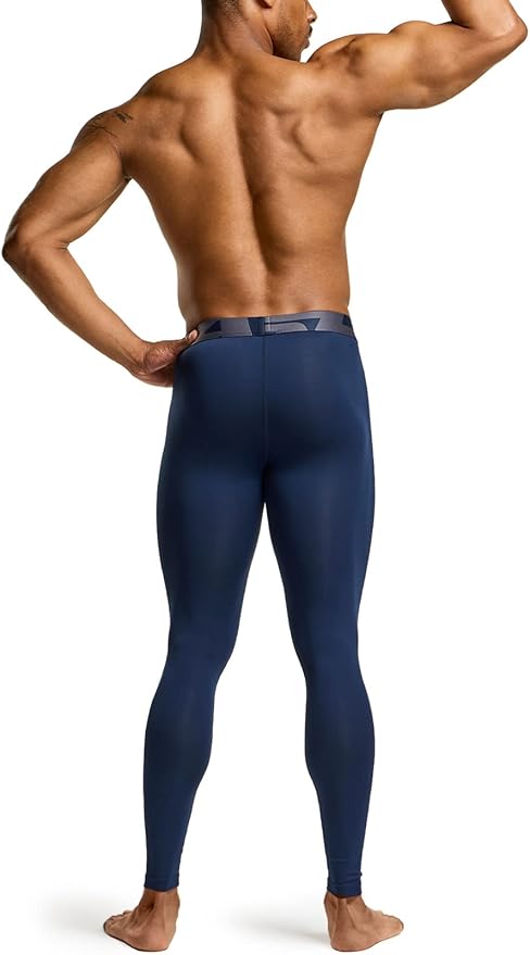 TSLA Men's Compression Pants - Cool Dry Athletic Sports Workout Running Tights Leggings Baselayer