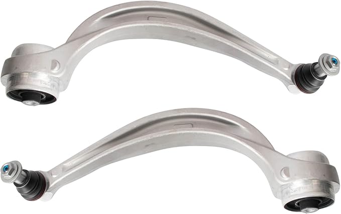 TRQ Front Left and Right Lower Control Arm with Ball Joint Set 2 Piece Compatible with 2017-2023 Audi Q7 2019-2021 e-tron Quattro 2020-2021 e-tron Sportback 2019-2023 Q8 2020-2023 SQ7 SQ8