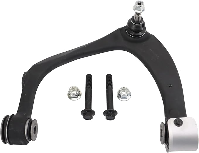 TRQ Front Upper Left and Right Control Arm and Ball Joint Set 2 Piece Compatible with 19-25 Chevrolet Silverado 1500 21-25 Suburban 21-25 Tahoe 22 Silverado 1500 LTD 19-25 GMC Sierra 1500 21-25 Yukon