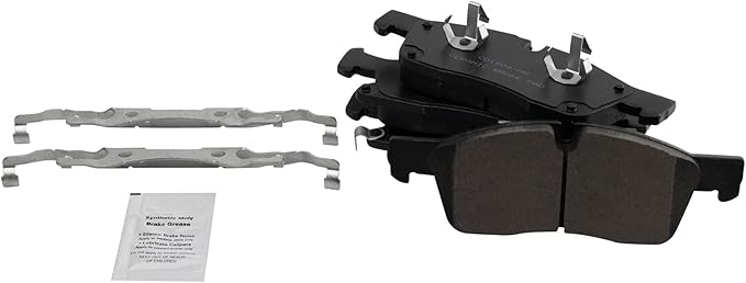 TRQ Front Brake Pads Ceramic Compatible with 2012-2020 Dodge Durango Jeep Grand Cherokee