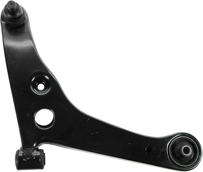 TRQ Front Left and Right Lower Control Arm with Ball Joint Set 2 Piece Compatible with 2002-2007 Mitsubishi Lancer