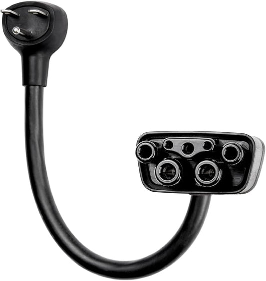 LENZ NEMA 6-15 Adapter: Compatible ONLY with Tesla Mobile Charger Gen 2 & 3, This Adapter Plugs into Your 240 V 6-15 Outlet at 12 Amps (Verify Before Purchase), 14-Inch Length