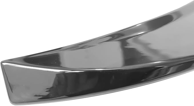 IKON MOTORSPORTS, Trunk Spoiler Compatible with 2017-2025 Tesla Model 3, Gloss Black ABS Plastic Performance Style Rear Trunk Lid Wing Spoiler, 2018 2019 2020 2021 2022