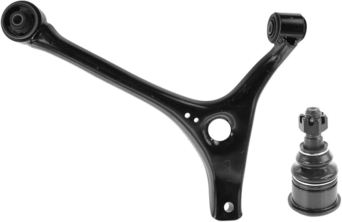 TRQ Front Left Lower Control Arm with Ball Joint Compatible with 1998-2007 Ford Taurus 1998-2005 Mercury Sable