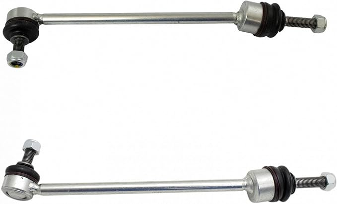 TRQ Front Driver and Passenger Side Sway Bar Link Set 2 Piece Compatible with 2009-2014 Mercedes-Benz CL550 2012-2013 S350 2007-2013 S550