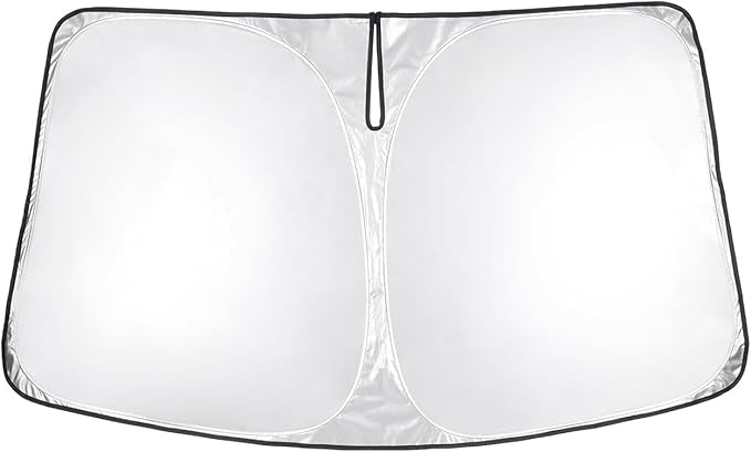 T TGBROS Windshield Sun Shade for Mazda CX-30 2020-2025 Front Window Sunshade Sun Shield Foldable Sun Visor Cover for CX30 Accessories Block Heat and Sun Protection