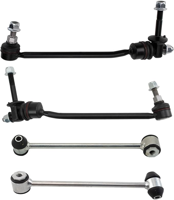 TRQ Sway Bar Link Set Compatible with 2015-2021 Mercedes-Benz