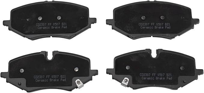 TRQ Front Ceramic Brake Pad Set Compatible with 2020-2021 Buick Encore GX 2021 Chevrolet Trailblazer