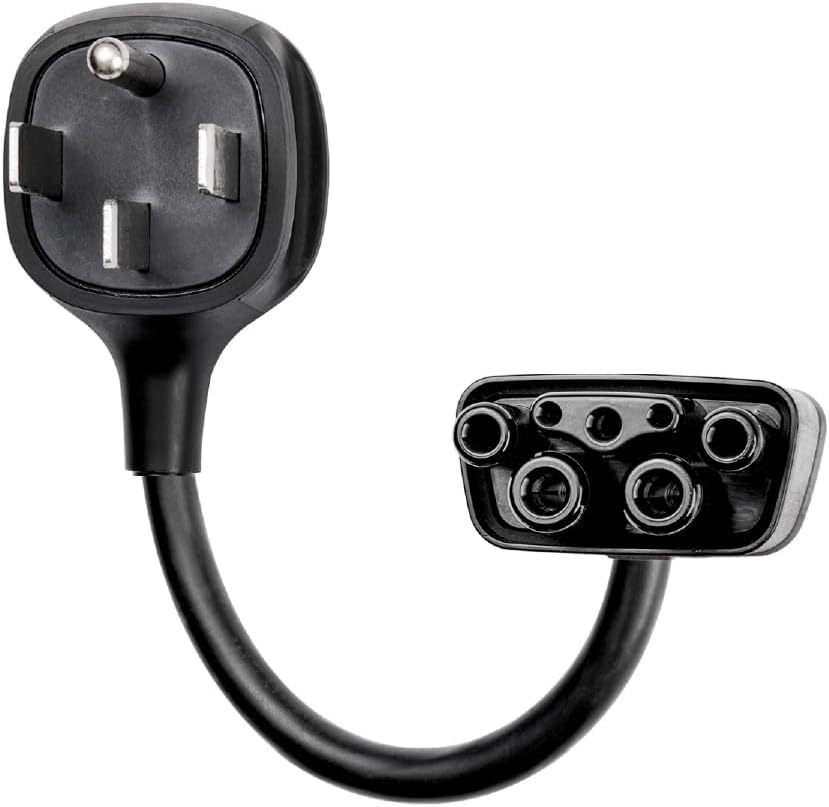 LENZ NEMA 14-50 Adapter: Compatible ONLY with Tesla Mobile Charger Gen 2 & 3, This Adapter Plugs into Your 240 V 14-50 Outlet at 32 Amps (Verify Before Purchase), 10-Inch Length