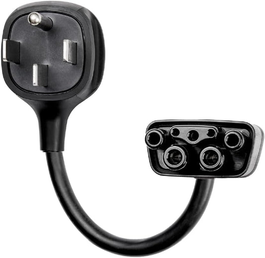 LENZ NEMA 14-50 Adapter: Compatible ONLY with Tesla Mobile Charger Gen 2 & 3, This Adapter Plugs into Your 240 V 14-50 Outlet at 32 Amps (Verify Before Purchase), 10-Inch Length