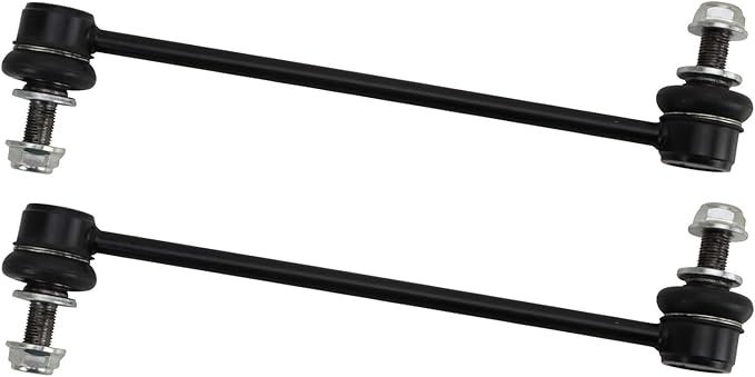 TRQ Front Driver and Passenger Side Sway Bar Link Set 2 Piece Compatible with 20-22 Toyota Highlander 19-24 RAV4 21-24 RAV4 Prime 21-24 Venza