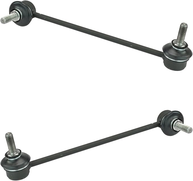 TRQ Front Sway Bar Stabilizer Link Set Compatible with 2001-2003 BMW 525i 1997-2000 528i 530i
