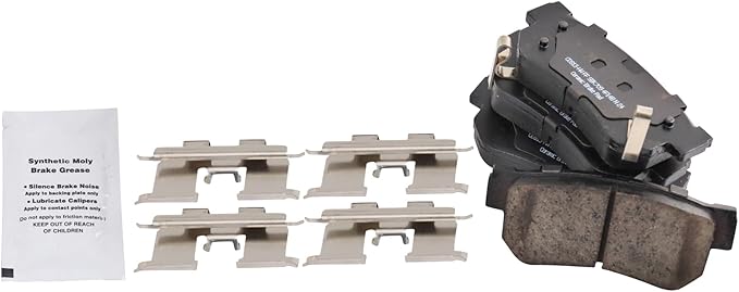 TRQ Rear Posi Ceramic Brake Pad Kit Set for Amanti/Azera/Elantra/Optima/Santa Fe/Sonata/Sportage/Tucson / XG300 / XG350