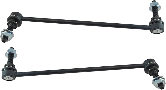 TRQ Front Driver and Passenger Side Sway Bar Link Set 2 Piece Compatible with 2011-2019 Ford Explorer 2013-2019 Police Interceptor Utility