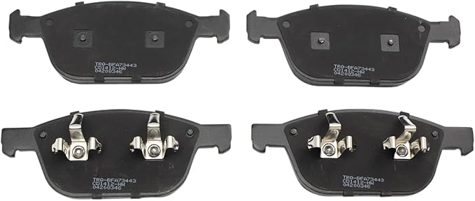 TRQ Front Brake Pads Ceramic Compatible with 2010-2015 Volvo XC60 2010-2014 XC90