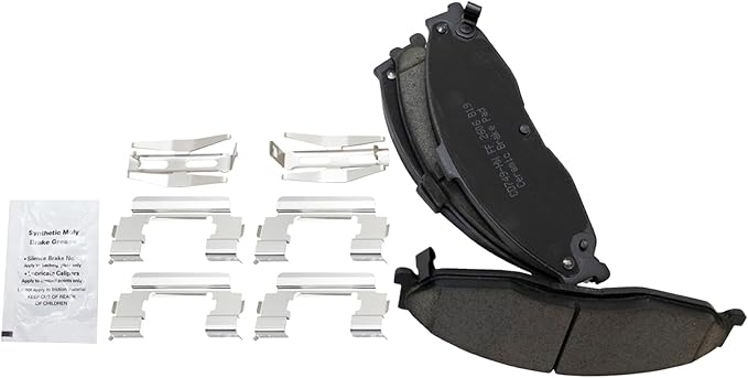 TRQ Front Brake Pads Ceramic Compatible with 1998-2002 Chevrolet Camaro 1998-2002 Pontiac Firebird