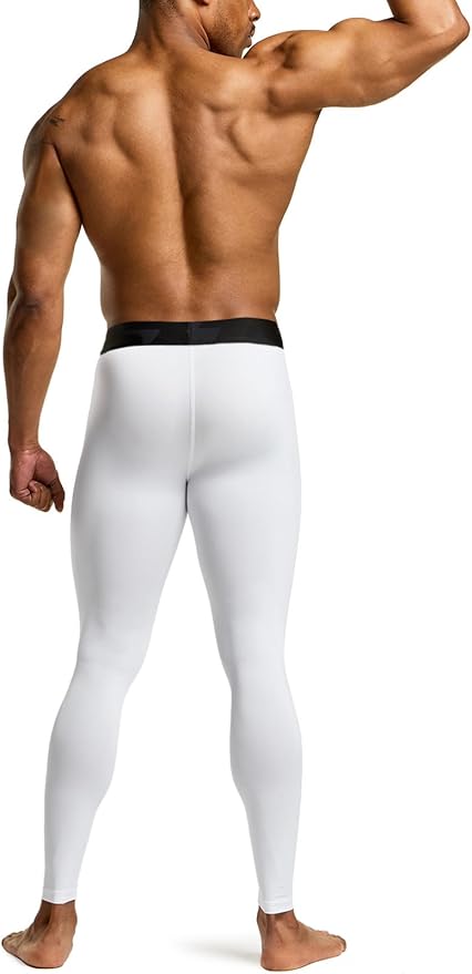TSLA Men's Compression Pants - Cool Dry Athletic Sports Workout Running Tights Leggings Baselayer