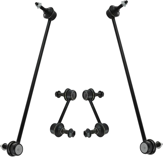TRQ Front & Rear Sway Bar Stabilizer Link Set Compatible with 2010-2015 Chevrolet Camaro