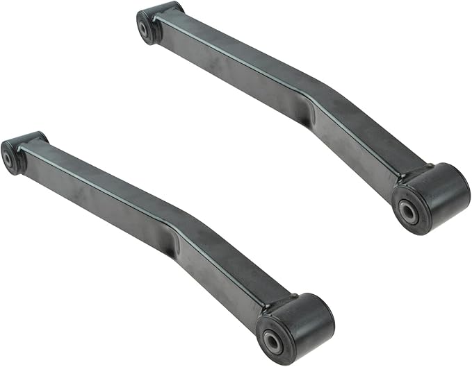 TRQ Front Lower Control Arm Set Compatible with 2007-2017 Jeep Wrangler 2018 Wrangler JK