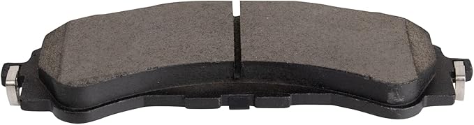 TRQ Front Ceramic Brake Pad Set Compatible with 19-22 Ford Ranger 21-22 Bronco