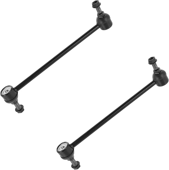 TRQ Front Driver and Passenger Side Sway Bar Link Set 2 Piece Compatible with 05-10 Chevrolet Cobalt with 300mm Front Sway Bar Links 06-11 HHR 04-09 Malibu 05-10 Pontiac G6 07-10 G5