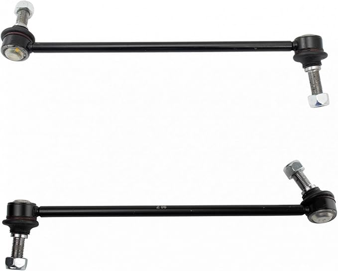 TRQ Front Driver and Passenger Side Sway Bar Link Set 2 Piece Compatible with 08-11 Mercedes-Benz C300 4Matic 08-11 C300 4Matic 12 C300 10-15 GLK350 13-15 GLK250 12-15 C350 4Matic 13-14 E350 4Matic
