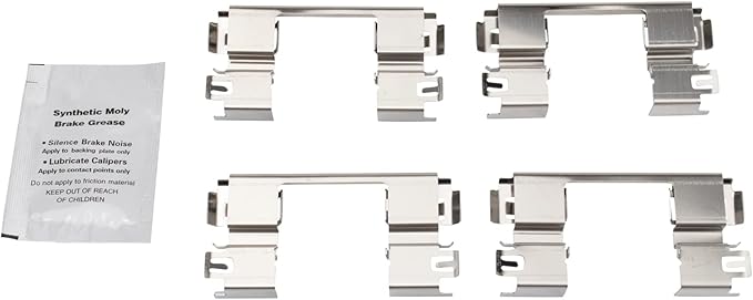 TRQ Front Ceramic Brake Pad Set Compatible with 2020-2024 Hyundai Palisade 2020-2024 Kia Telluride