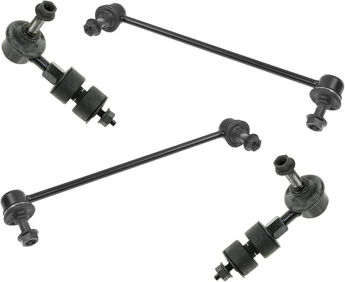 TRQ Front & Rear Sway Bar Stabilizer Link Set Compatible with 2005-2006 Chevrolet Equinox 2006 Pontiac Torrent 2002-2007 Saturn Vue