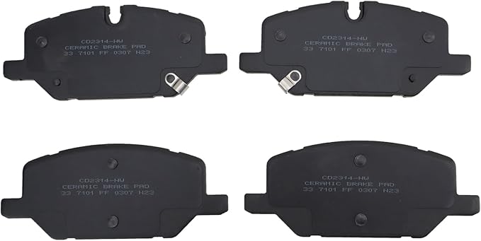 TRQ Front Brake Pads Ceramic Compatible with 2020 Buick Envision 2020-2021 Cadillac CT5 2021 XT4 Chevrolet Equinox GMC Terrain