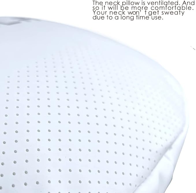 TANOLA TESBEAUTY Nappa Leather Headrest Pillow 2 Packs for Tesla Neck Pillow Uniquely Designed for Tesla Model Y/3/S/X Tesla Car Neck Support Cushion for People Under 5'7" White