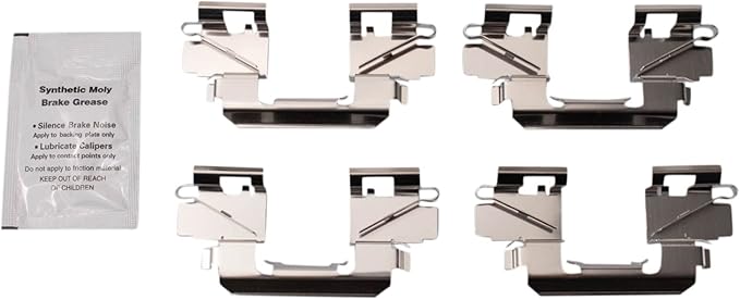 TRQ Front Ceramic Brake Pad Set Compatible with 2020-2024 Nissan Sentra 2021-2023 Kicks SR SV 2024 Kicks