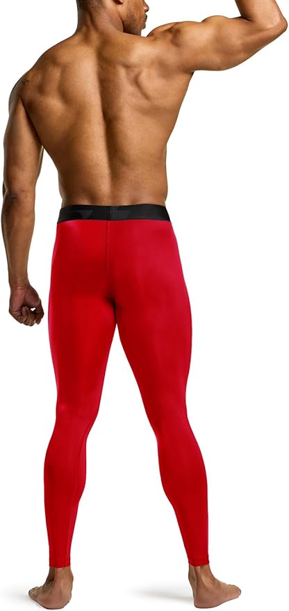 TSLA Men's Compression Pants - Cool Dry Athletic Sports Workout Running Tights Leggings Baselayer