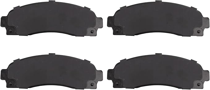 TRQ Front Premium Posi Ceramic Disc Brake Pads Kit for SUV Pickup Truck