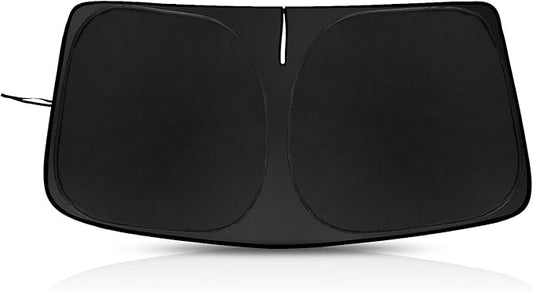 2019-2025 Toyota RAV4 Custom Fit Windshield Sun Shade, OEM Style Anti-Sag Design with Reinforced Oxford Fabric, Blocks 99% UV & Cools 20°F, Foldable Sun Visor with Storage Bag
